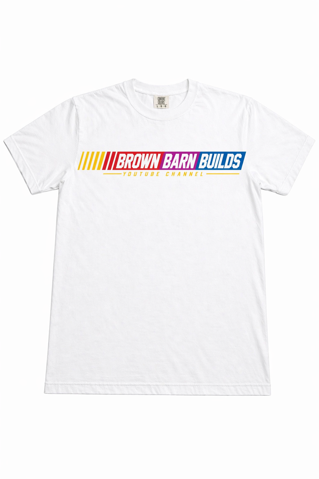 Brown Barn Builds T-Shirt (White)
