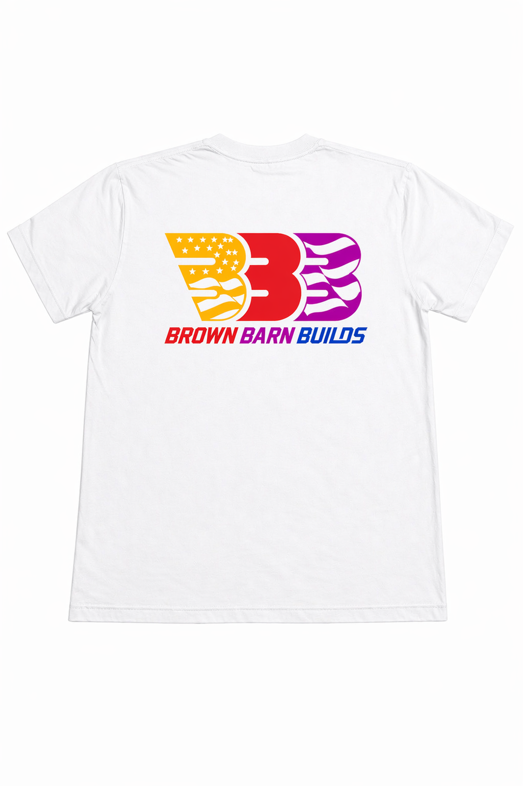 Brown Barn Builds T-Shirt (White)