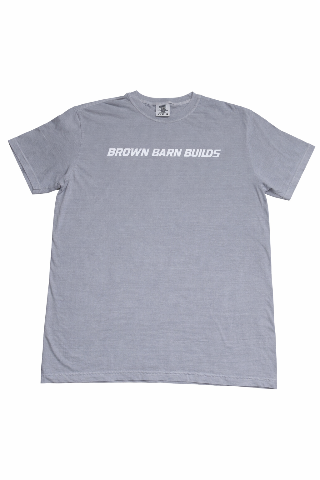 Brown Barn Builds T-Shirt (Granite)