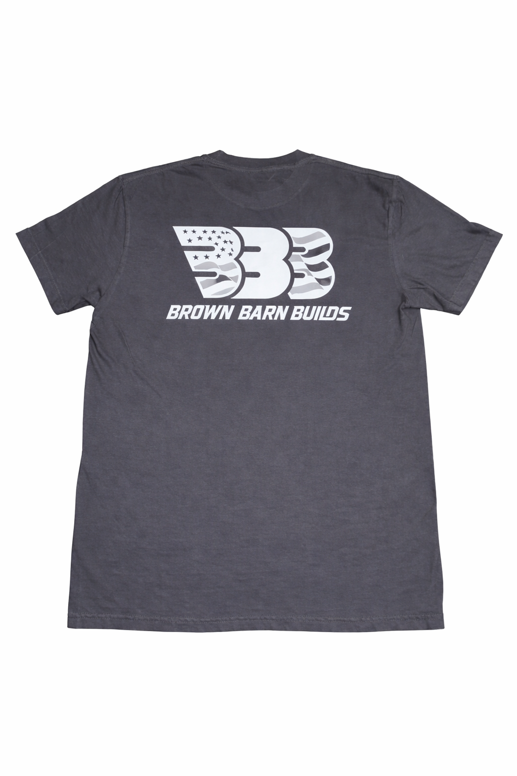 Brown Barn Builds T-Shirt (Graphite)